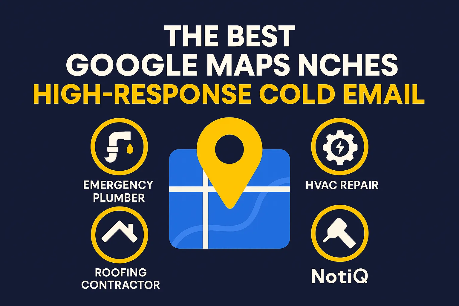 A person analyzing Google Maps on a laptop, highlighting target areas for cold email outreach strategies.