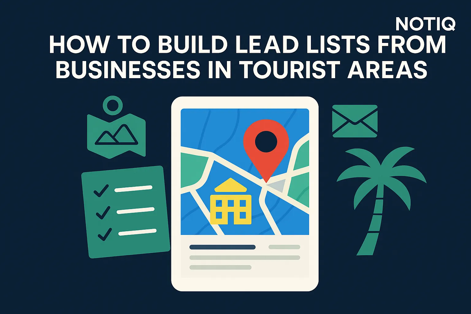 A traveler exploring a vibrant tourist area, highlighting hotels and attractions for lead generation in hospitality marketing