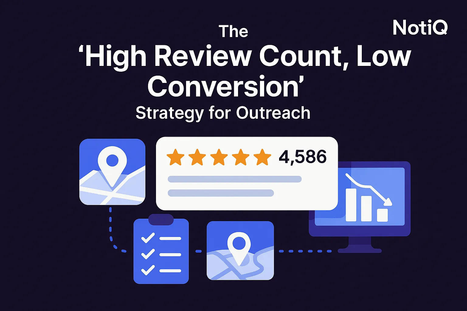 A marketer analyzing Google Maps and Business Profiles to identify businesses with high demand and low conversion opportuniti