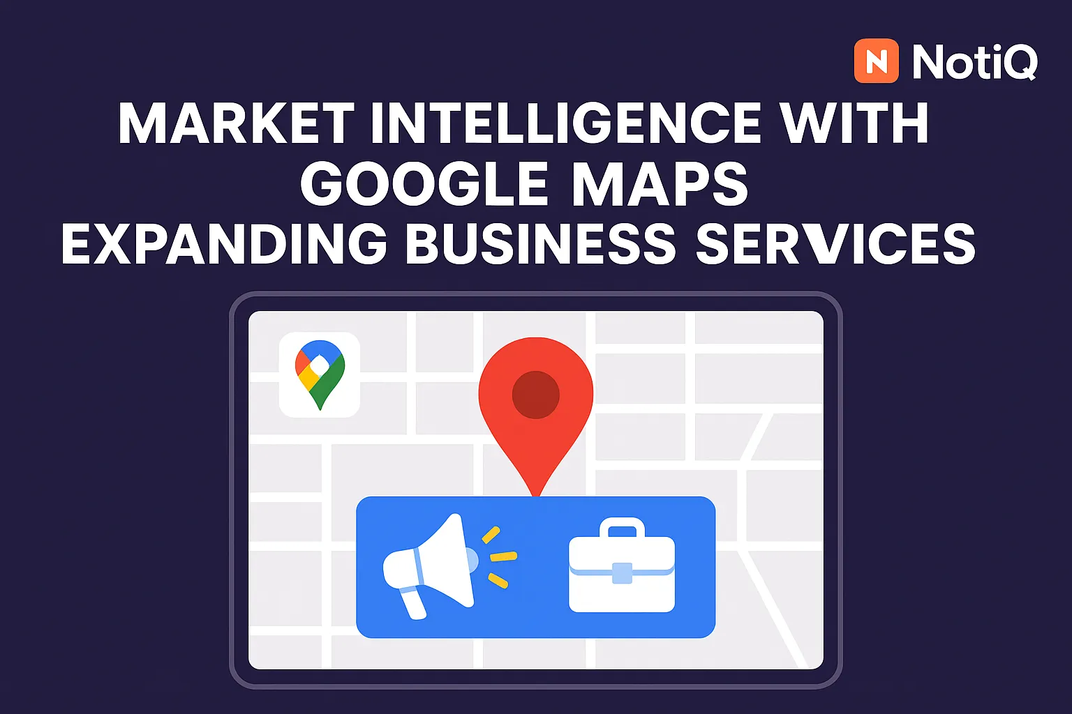 A screenshot of Google Maps highlighting business listings, showcasing service categories and profile updates for SEO insight