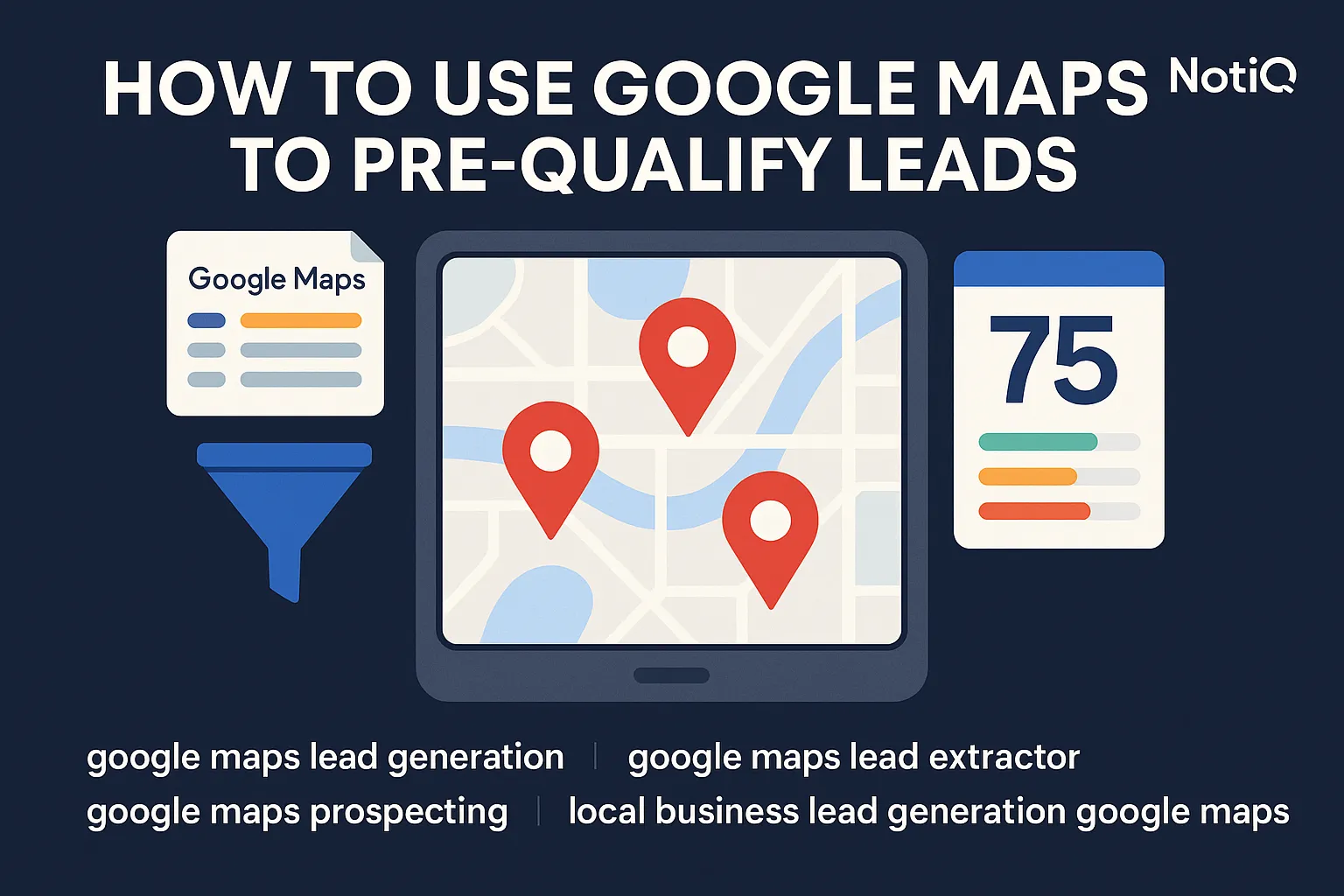 A person analyzing Google Maps on a laptop, uncovering leads for SEO and PPC advertising strategies.