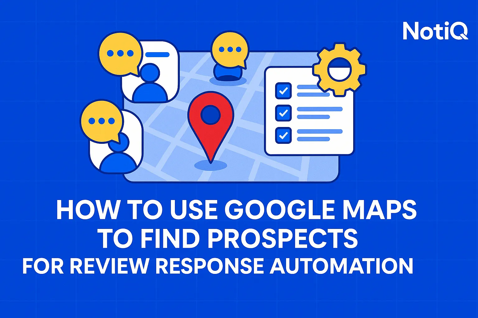 A laptop displaying Google Maps, highlighting local businesses for review response automation opportunities.