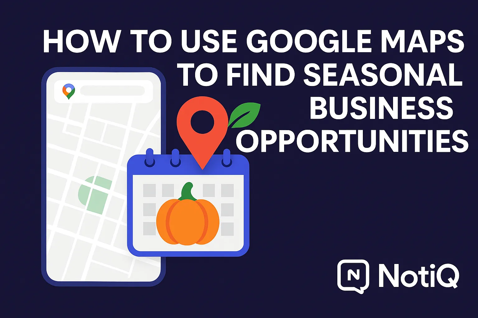 A person using Google Maps on a laptop, exploring local businesses for seasonal outreach opportunities.