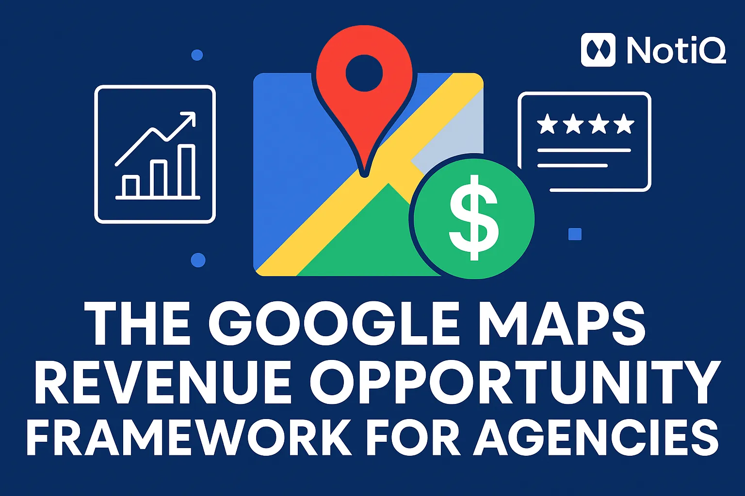 A marketing team analyzing Google Maps data, highlighting local SEO opportunities for agencies' revenue growth.
