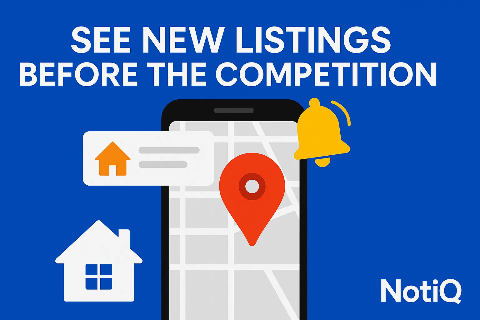 A screenshot of Google Maps highlighting recently opened businesses with markers and a search bar for location-based outreach