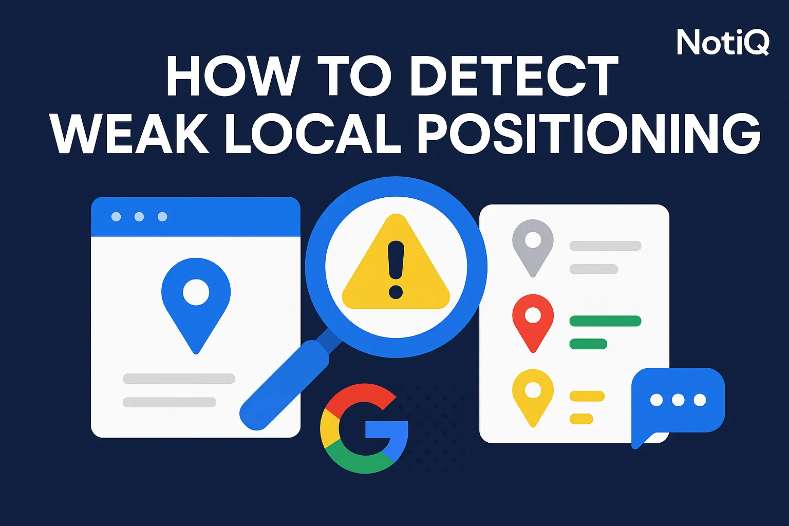 A person analyzing Google Maps listings, highlighting metrics for local SEO improvement and competitive benchmarking.