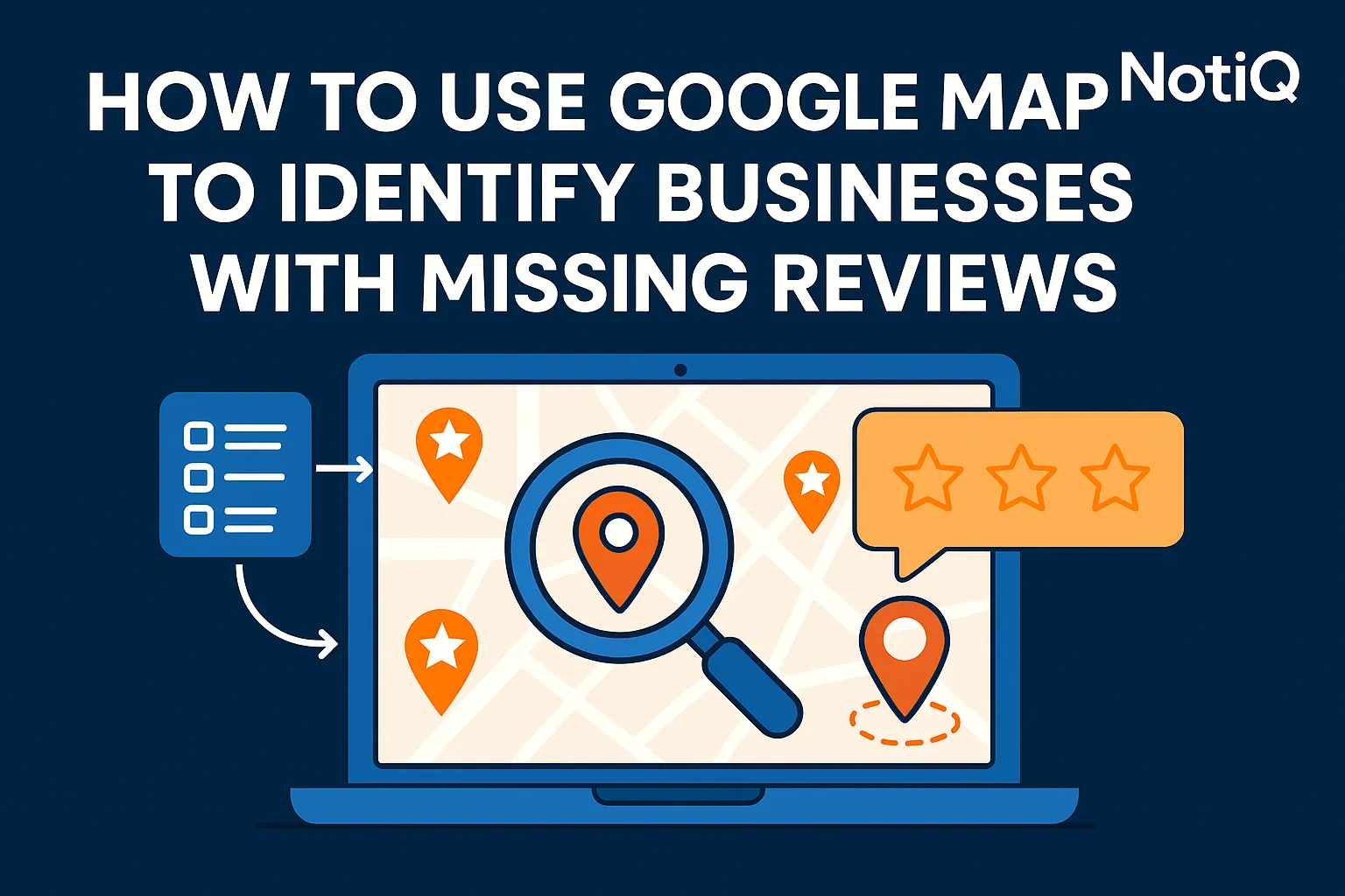 A guide to utilizing Google Maps for spotting businesses lacking reviews, aiding local SEO efforts.