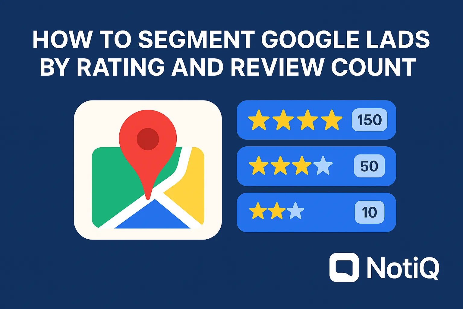 A person analyzing Google Maps reviews and ratings on a laptop, illustrating lead segmentation strategies for local businesse